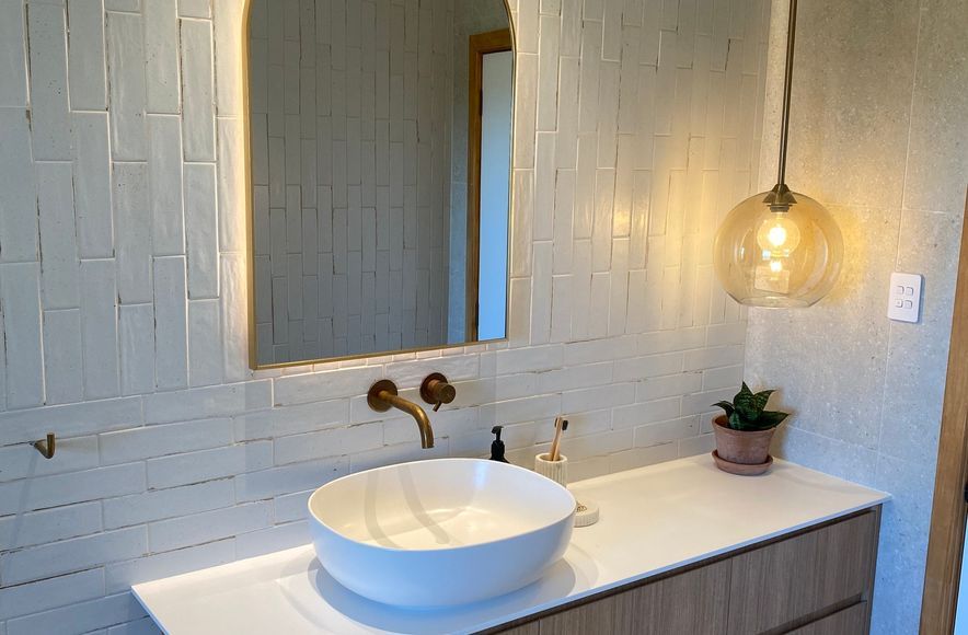Snells beach bathroom renovation