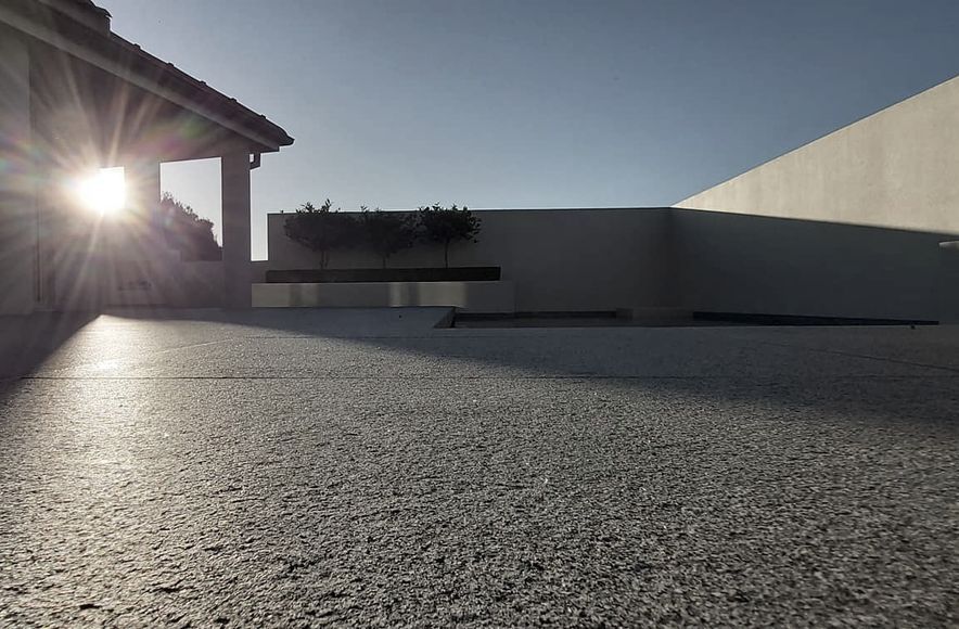 Stone and Tile Pool Protection Application