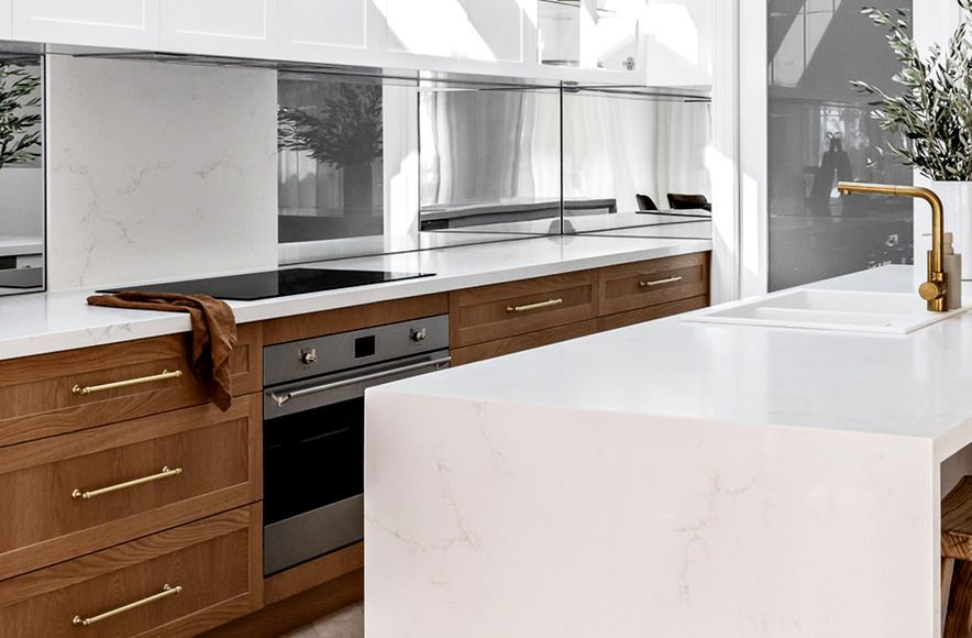The Spanish Mission Coogee Home x Touch Handles - Kitchen