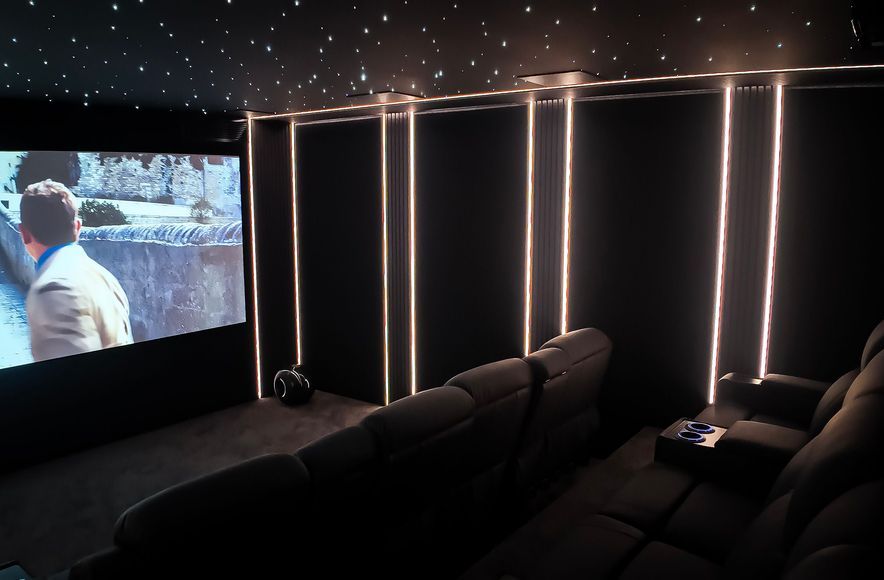 Transformative Home Theatre Installation