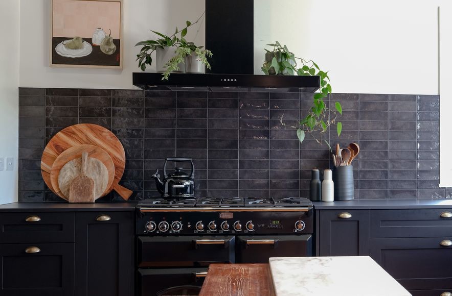 Smoke-show of a kitchen