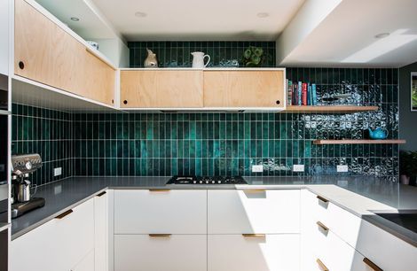 Emerald Green Kitchen