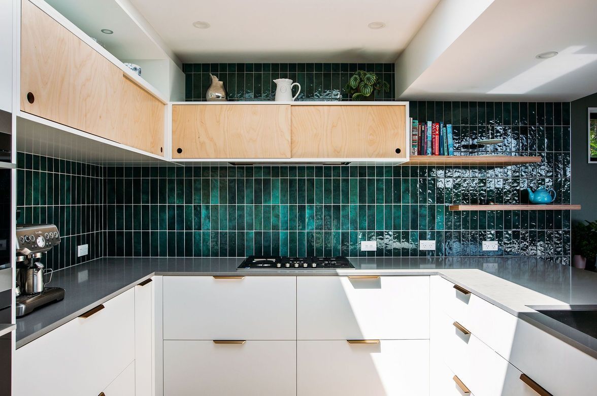 Emerald Green Kitchen