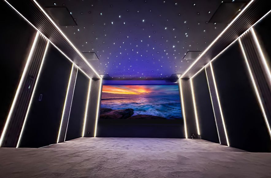 Transformative Home Theatre Installation