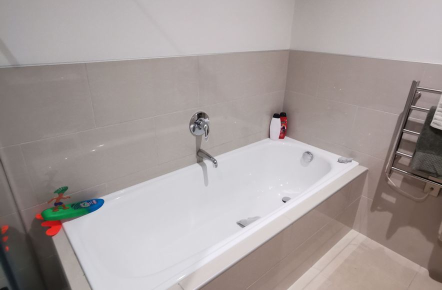 Modern Oasis – Meadowbank Main Bathroom Transformation