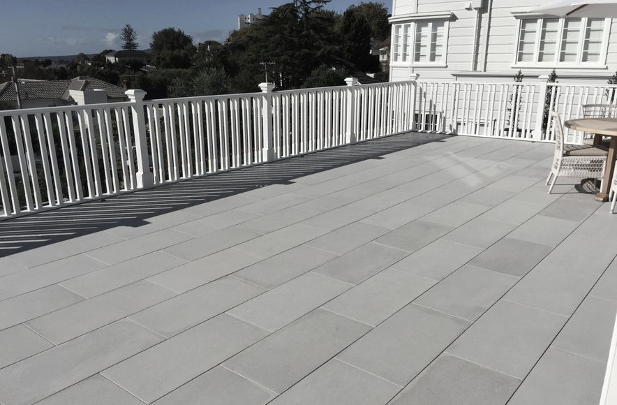 Concrete Pavers Deck