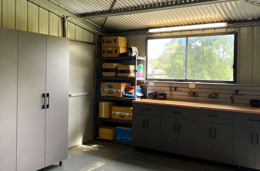 From Clutter to Chic: Shed Storage Revamp