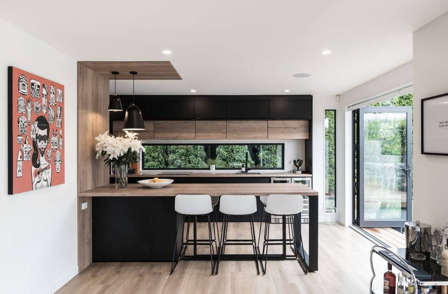 Black Touch | Sierra Oak Renovation Transformation