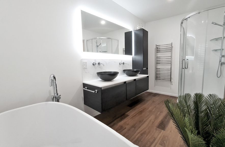Two Bathrooms and a Last Minute Fireplace in Chatswood