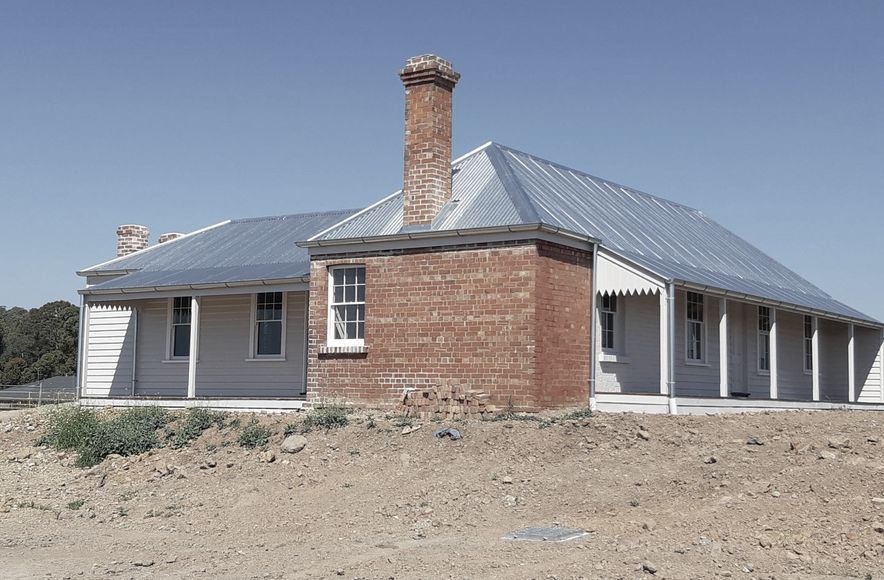 Mernda homestead reconstruction