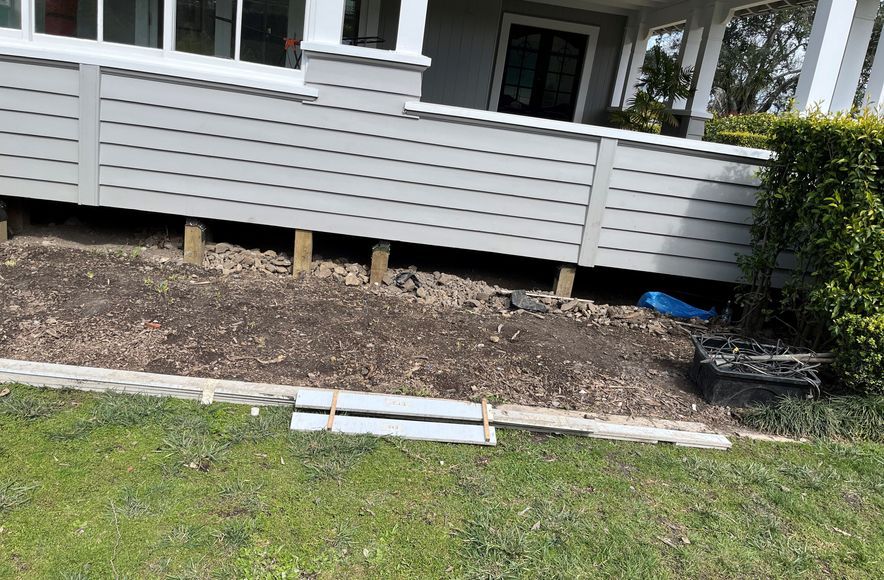 Clifton Road, Takapuna - Re-piling and Re-level