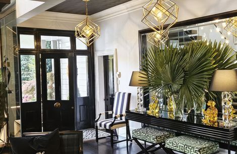 Brown Residence Bespoke Marble Entrance