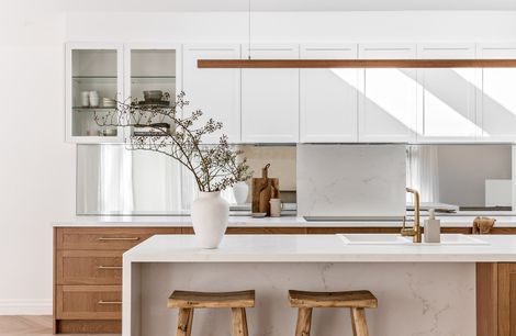 The Spanish Mission Coogee Home x Touch Handles - Kitchen