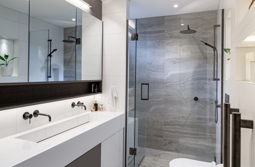 St Mary's Bay Master Bathroom