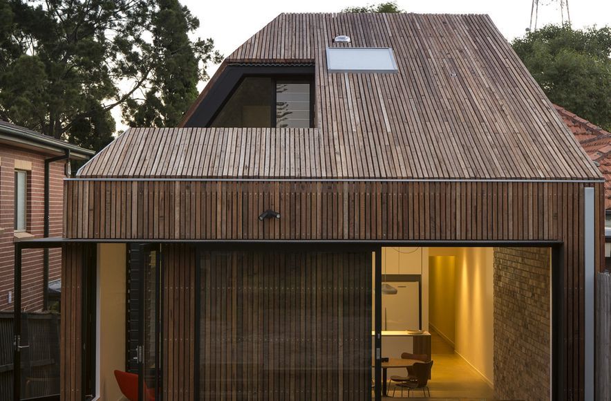 Cut-away Roof House