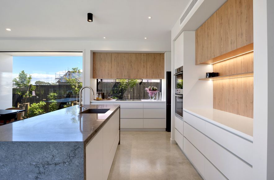 French Oak + Turbine Grey, Auckland