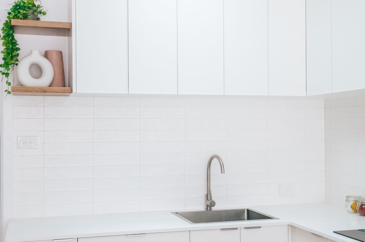 All White Kitchen