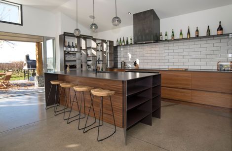 Walnut Veneer Kitchen Winner