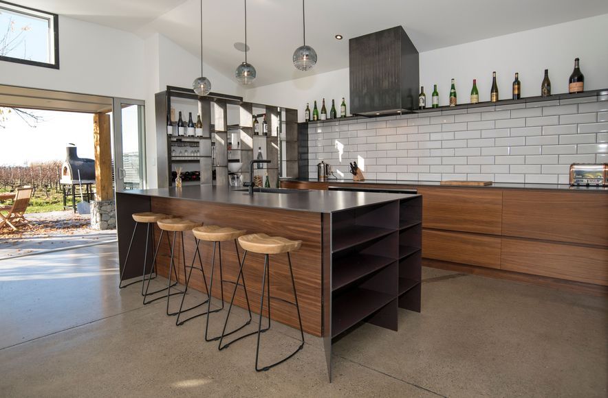 Walnut Veneer Kitchen Winner