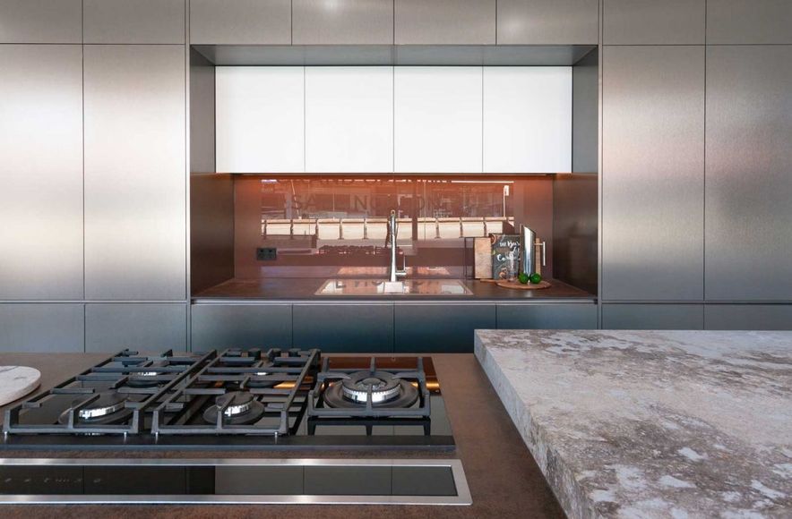 Industrial Metallic Kitchen Design – Drummoyne