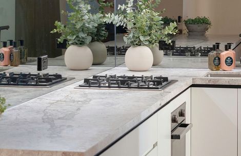 Contemporary Limestone Kitchen, Waterloo