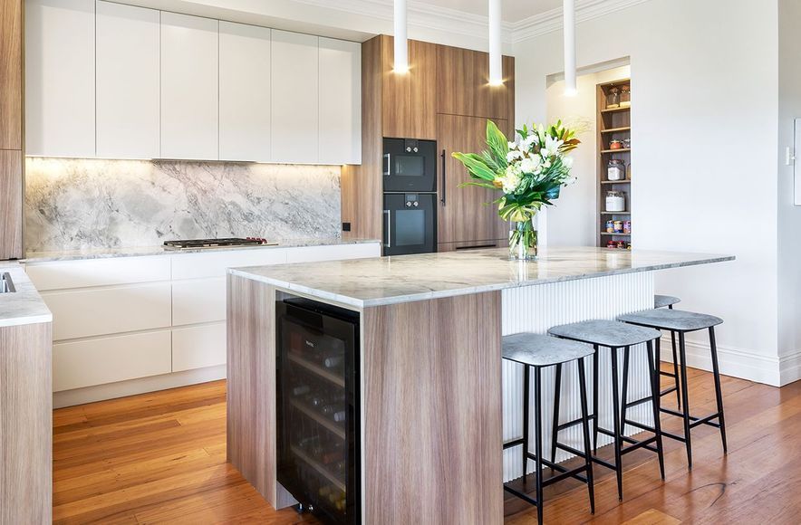 Luxury Marble & Timber Grain