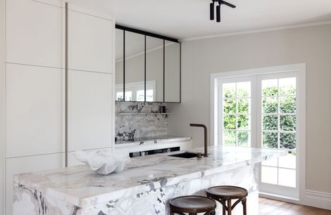 Quarter Thorndon Cream melamine calms the drama