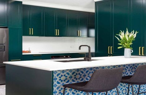 Jade Green Kitchen Design – Hunters Hill