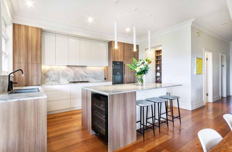 Luxury Marble & Timber Grain