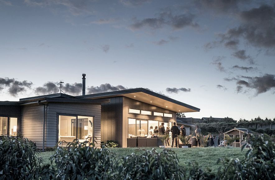 Stria and Linea Weatherboard Working Together
