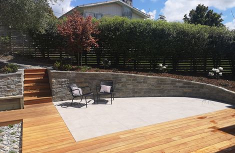 Japanese Inspired Courtyard