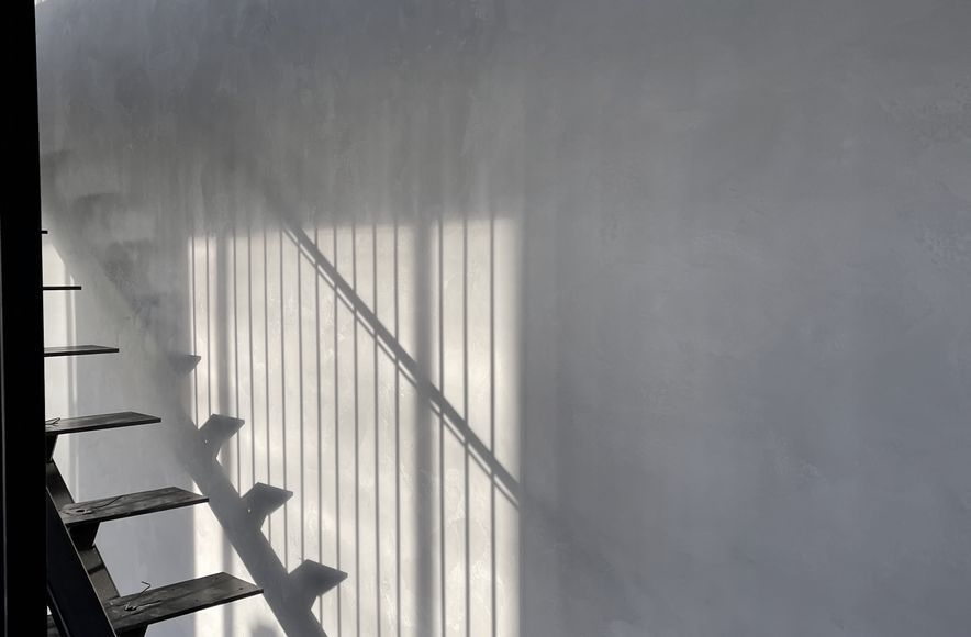 Resistone microcement stairway
