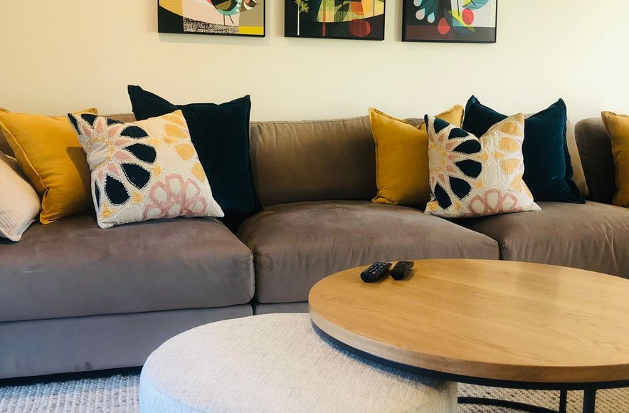 Contemporary Rural Living Room