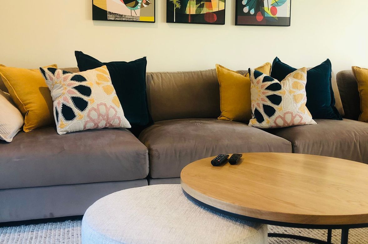 Contemporary Rural Living Room