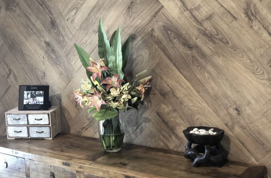 Home Office Feature Wall