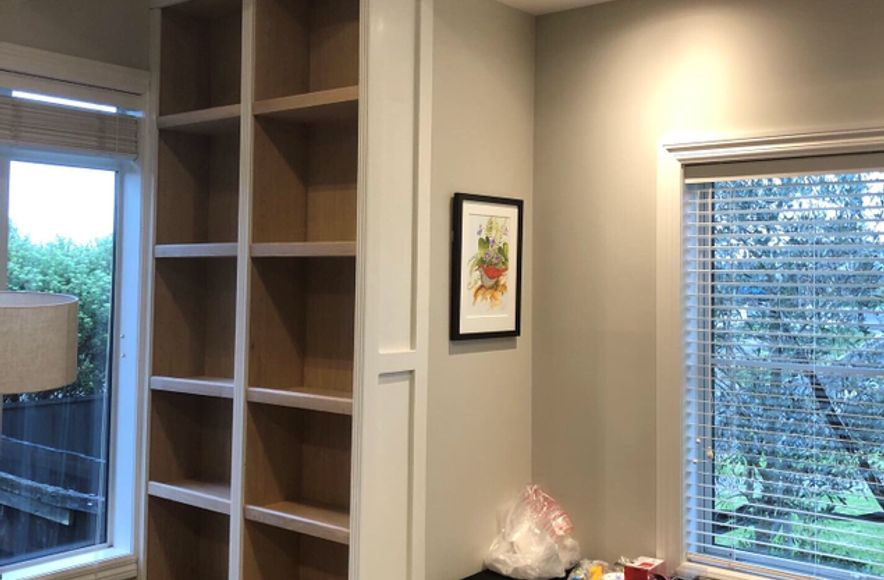 book shelves