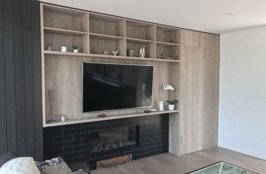 Television Wall Cabinet