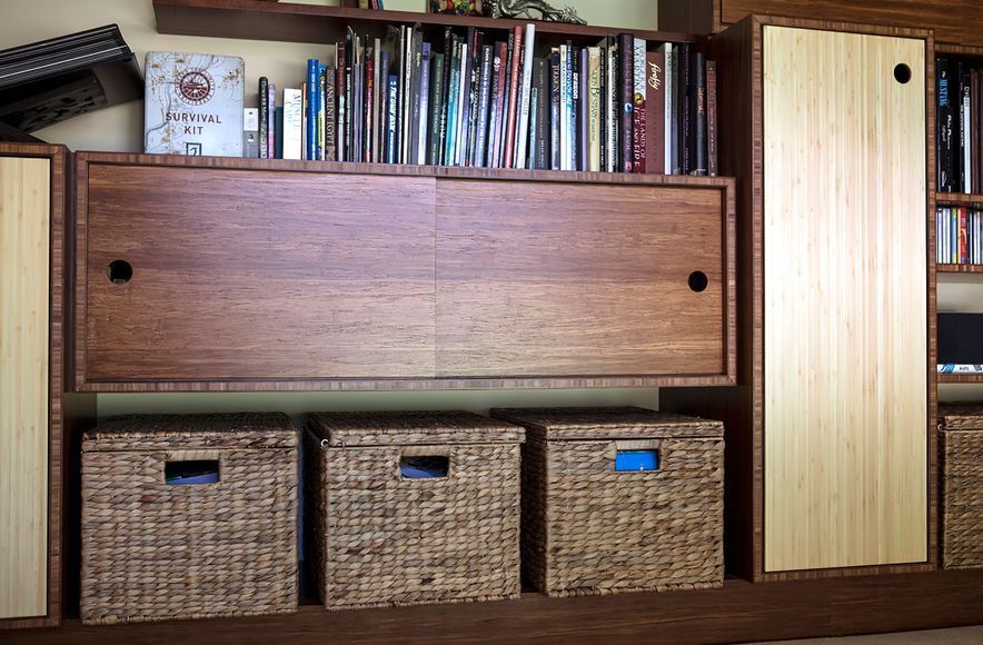 Bamboo Multi Use Shelving