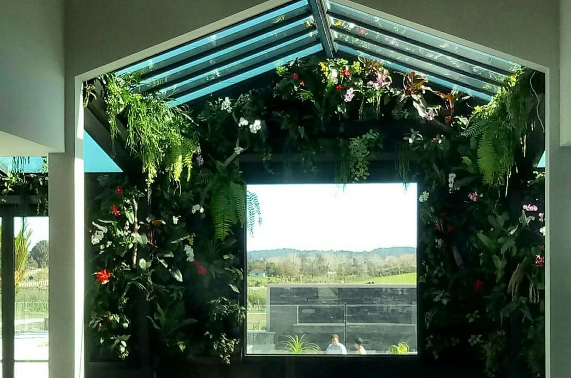 Private Home - Live Plant Wall Installation