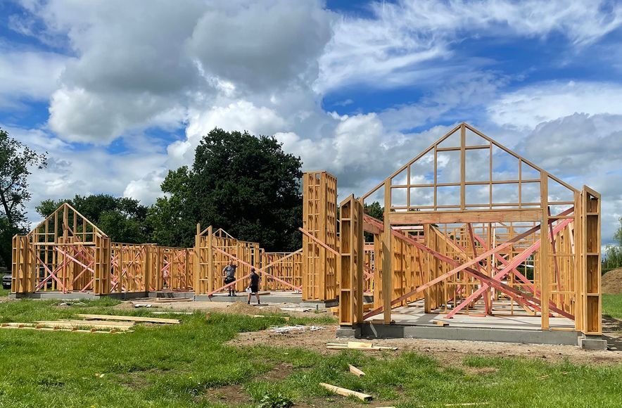 Davies Homes gives framing the attention it deserves
