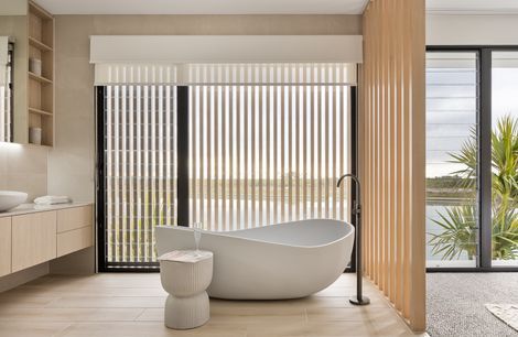 Modern coastal bathrooms