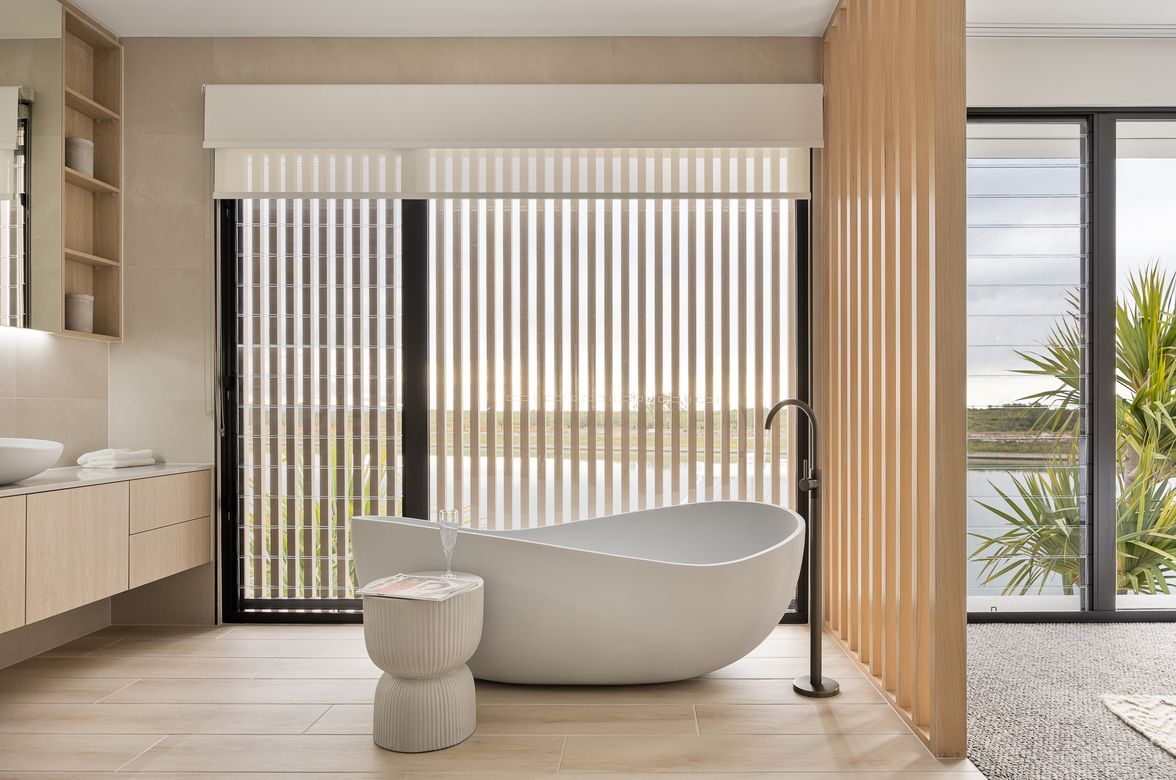 Modern coastal bathrooms
