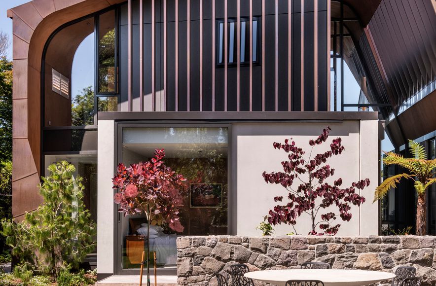 Concrete Copper Home