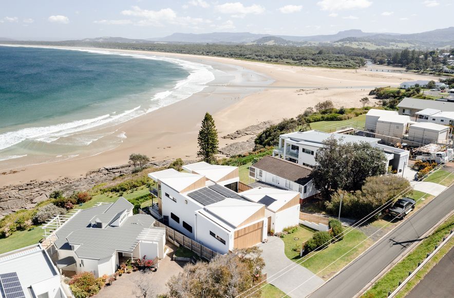 White & Timber House
