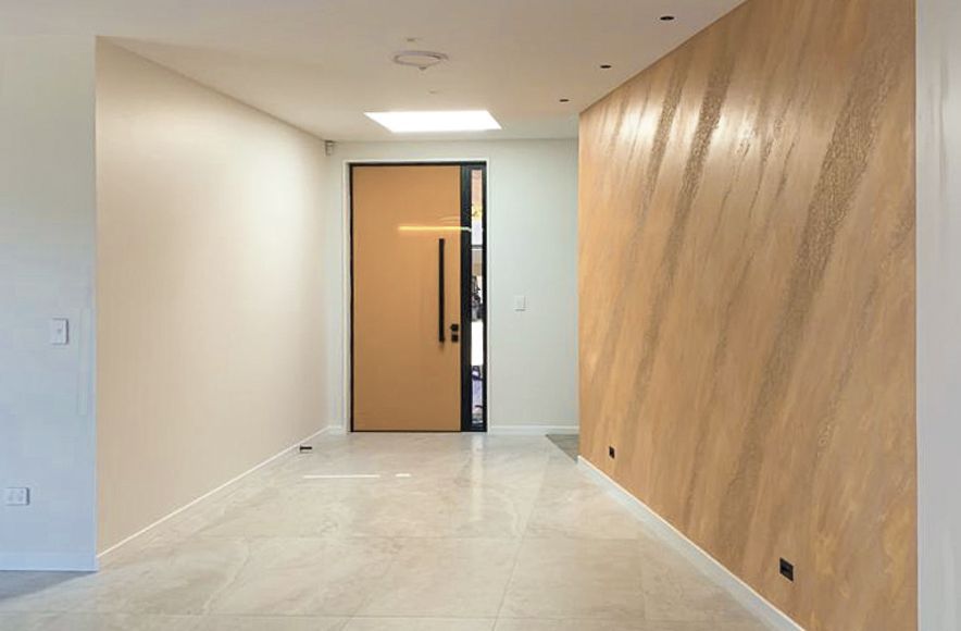 Polished Plaster - Entryway