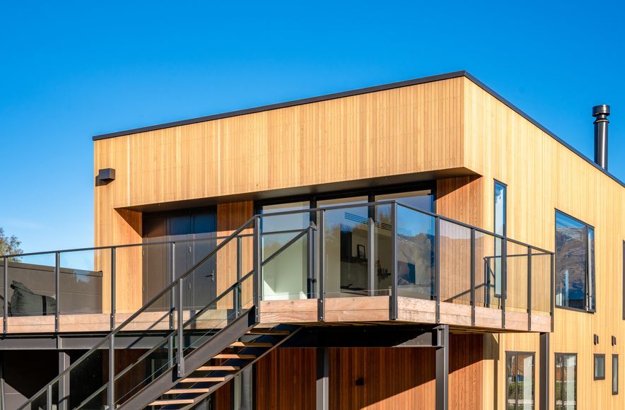 UNEX Enhances Unique Look of this Wanaka Home