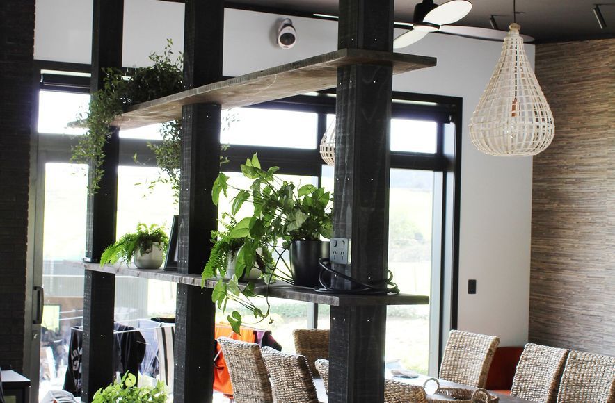 A bold black ceiling with Triboard TGV