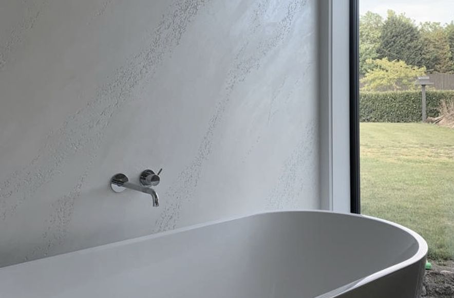 Venetian Plaster -Ensuite and Powder Room