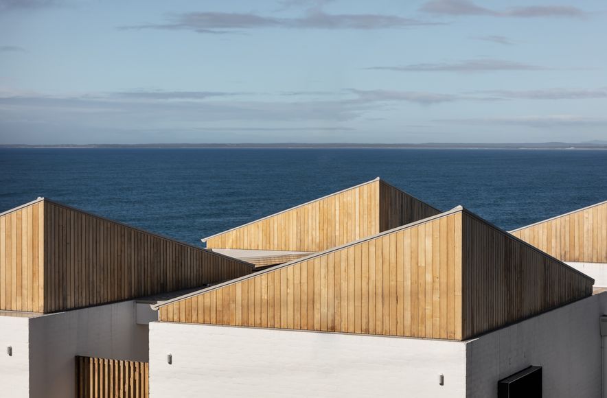 White & Timber House