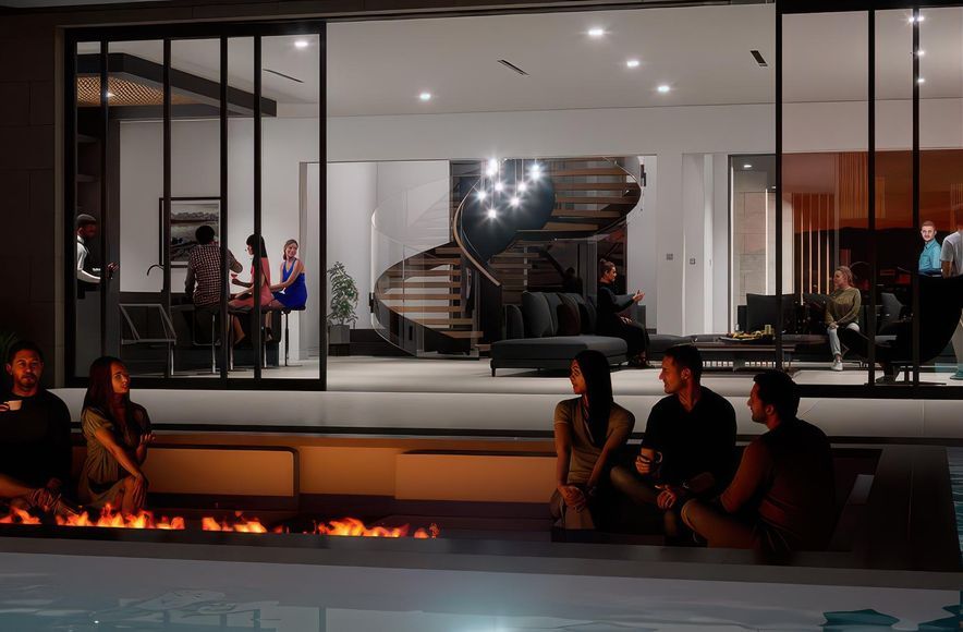 High Roller Circular Staircase